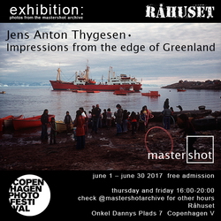 Harry Opstrup exhibition Impressions from Greenland, Copenhagen Photo Festival 2014